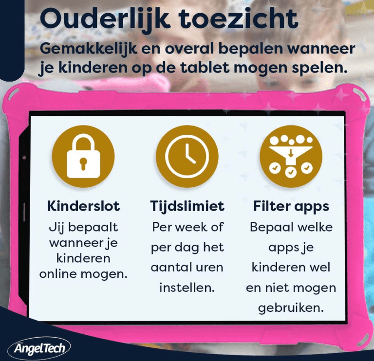 De 5 veiligste kindertablet Pro Max – Ouderlijk Toezicht – Vanaf 3 Jaar